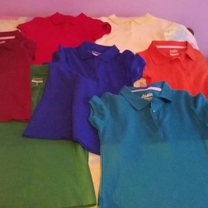 Girl uniform shirts Medium 7/8